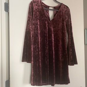 Ana velvet dress. Size Small. Great for holidays!